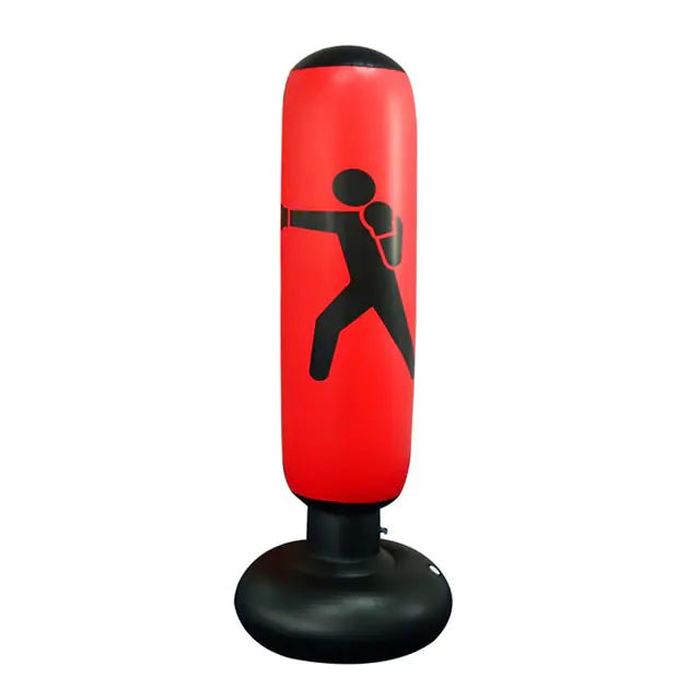 Inflatable Boxing Bag - 1.6m Red D