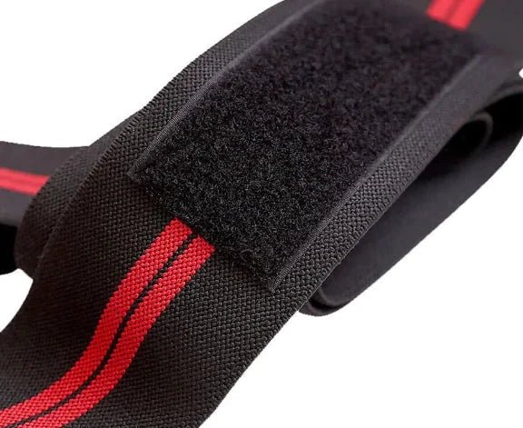 Fitness Pressurized Straps - Black Red 2 cm x 8 cm