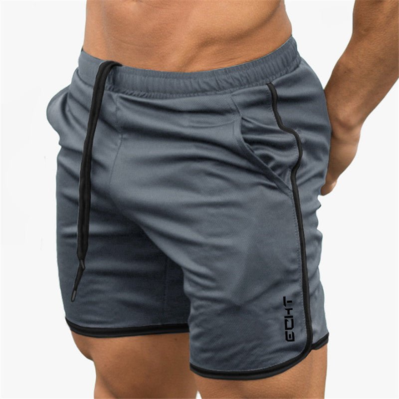 Men Gym Shorts - Grey M