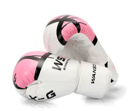 Adults Kick Boxing Gloves - Pink 4 OZ