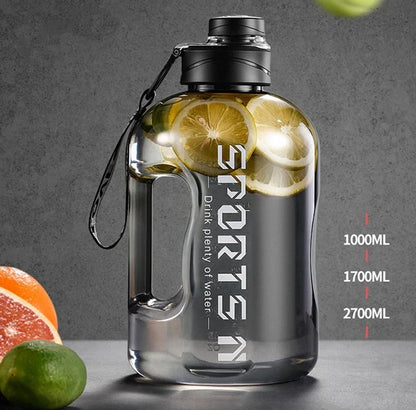 Top Water Bottles for Fitness Enthusiasts - Gray 1700ml