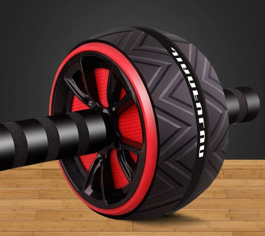 Abdominal Wheel - Black Red Pinoleros LLC