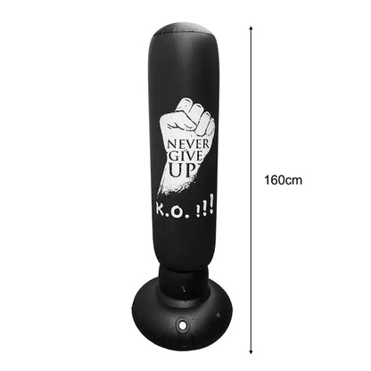 Inflatable Boxing Bag - 1.6m Black B