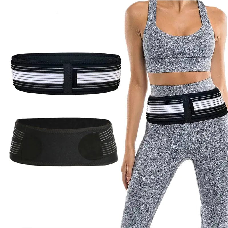 Joint Hip Belt Lower Back Support - Black Length 109cm