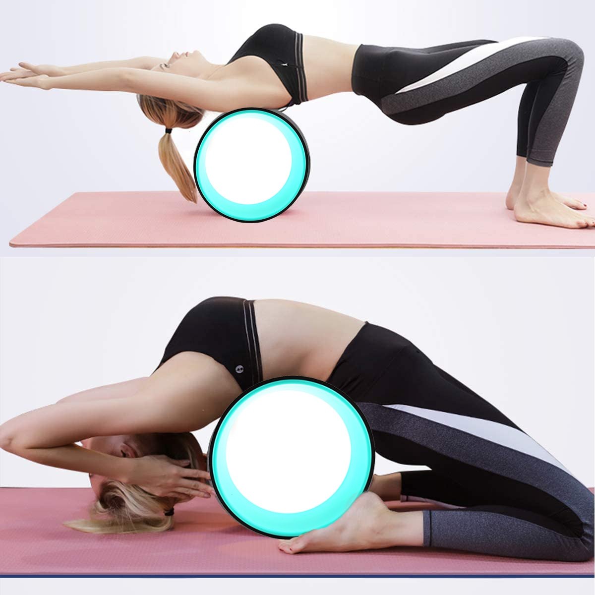 Yoga Roller - Teal Black