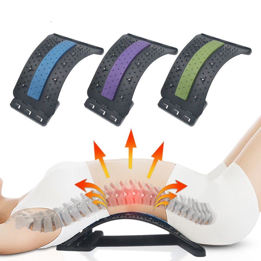 Back Massage Pad for Relaxation and Pain Relief - Red