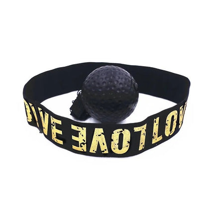 Head - mounted Punch ball - Black