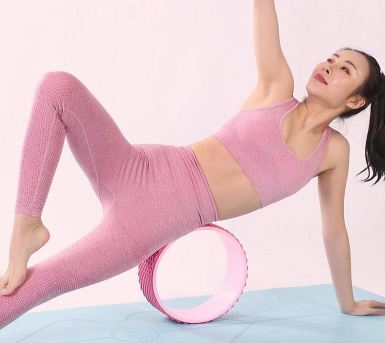 3D Massage Point Yoga Training Wheel